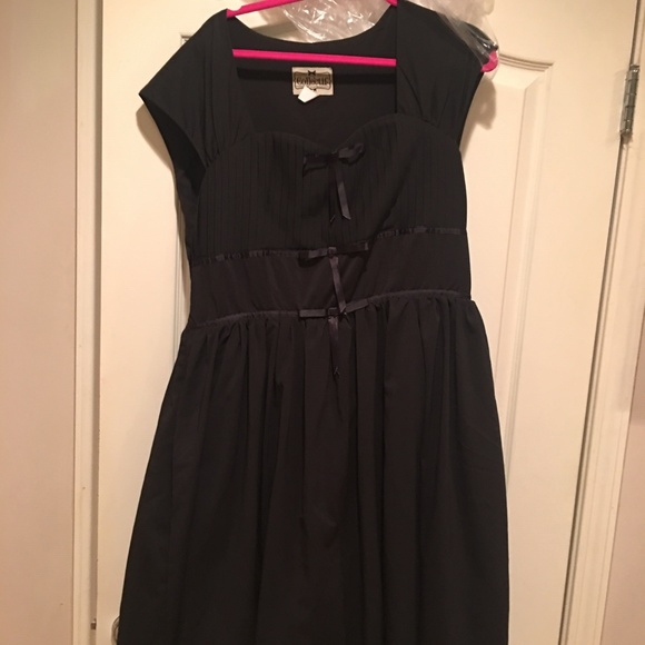 Collectif Chiffon Party Dress PinUp NWOT - Picture 5 of 5